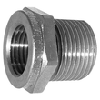 92004134 S.I.B. ADMS Adapter NPT 3/4-M25 Ex d/e Messing vernickel 6kant, Ausseng Produktbild front S