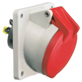 92001628 Bals ANDO SL 20 5x16 12982 Anbausteckdose IP54 TE Produktbild front M