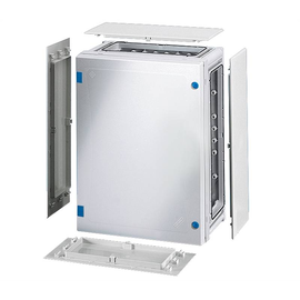 10541000 Hensel FP 0231 Leergehäuse Gr.2 270x360x163mm, IP65 Werkzeugverschluss, Produktbild front M