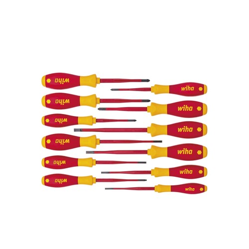 41003 Wiha 3201k12 Schraubendrehersatz 12-tlg.Schlitz/PH/PZ/Torx Produktbild