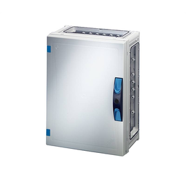 11970000 Hensel FP 0250 Leergehäuse Gr.2 270x360x186mm, IP65 Handverschluss, gra Produktbild front M