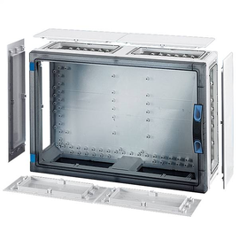 11980000 Hensel FP 0441 Leergehäuse Gr.4 540x360x186mm, IP65 Handverschluss, tra Produktbild front M