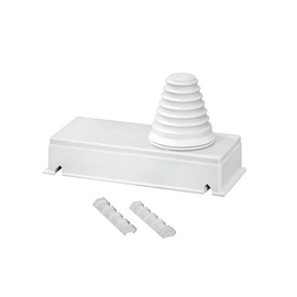 10495000 Hensel FP FG 272 Anbauflansch f. große Kabel 1 x 72mm ENYSTAR, Anbauf Produktbild front M