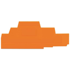 280-306 Wago Abschluss  und Zwischenplatte 2,5 mm dick orange Produktbild
