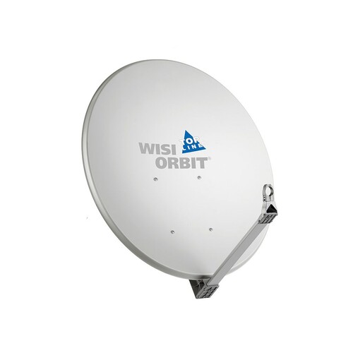 OA 100 G WISI Offset-Antenne Alu 100cm, hellgrau Produktbild Front View L