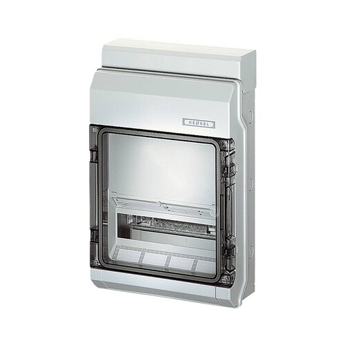 10666000 Hensel KV 9220 M KV- Automatengehäuse 12TE/1 IP65 Extra + 1  Produktbild Front View L