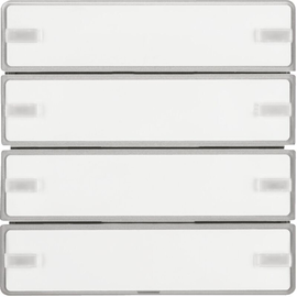 80144321 Berker BERKER KNX Q.x Tastsensor 4fach Komfort alu samt Produktbild front M
