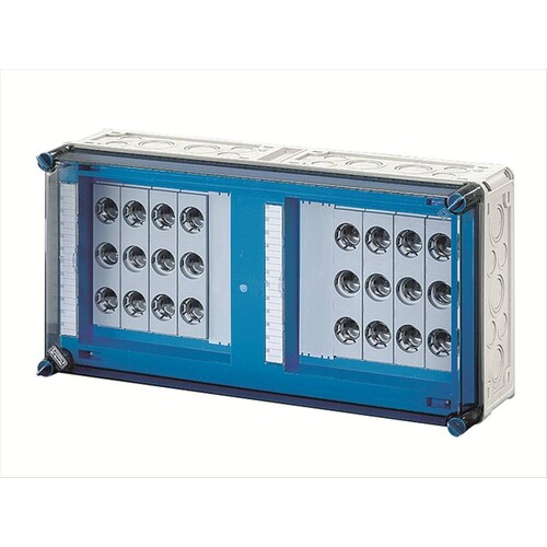 65712000 Hensel MI 3424 MI- Sicherungsgehäuse 8x3x25A DII E27 630A  Produktbild Front View L