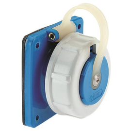 92002399 Bals SCHUKO Anbausteckdose TE 16A IP68 blau Ni 7153 belg./franz. Syst Produktbild front M