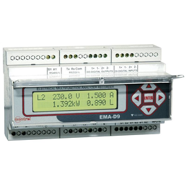 33310503 Contrel EMA D9 Multimeter 9TE, RS232/485 Schnittstelle Produktbild front M