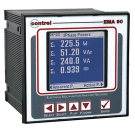 33310083 Contrel EMA-90 Netzwerkanalysator 96x96x120mm, RS232/4 Produktbild front M