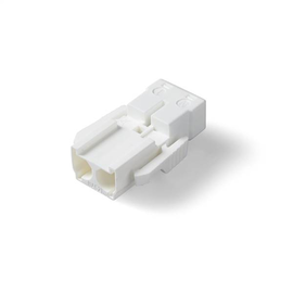 92002079 Ensto NAS21.W 2pol Stecker SL weiss Steckklemme 0,5-2,5mm², ohne Zuge Produktbild