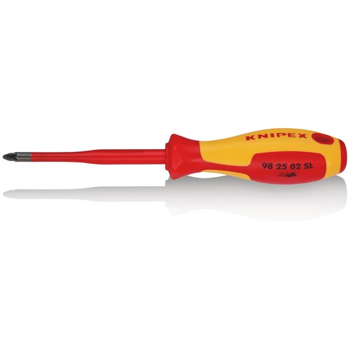 98 25 02 SL Knipex KNIPEX Kreuzschlitz Schraubend.Pozi SLIM Produktbild