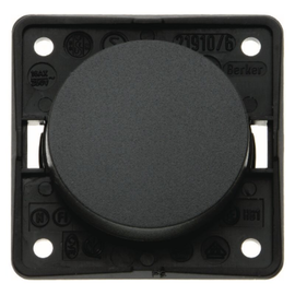 936522505 Berker BERKER INTEGRO Flow/Pure Wippschalter 2polig AUS anth Produktbild front M