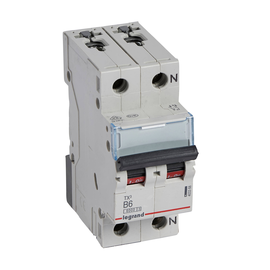 403368 Legrand TX3 LS B6A 1P+N 6KA 2M Produktbild