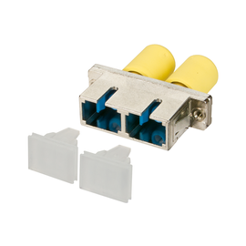 150900D3-I Metz Connect OpDAT SC D/ST Kupplung SM metall/Keramik Produktbild front M