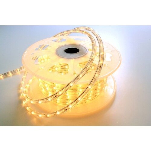 245-030 MK Rope Light 30/36V QF+, 20m, LED ww Ø 13 mm, 10 LED/0,33m, Schnittlä Produktbild Front View L