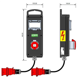 92008942 E-TERM Vollgummiverteiler BL0010-0 FI000 KAB (MID) Blockverteiler Produktbild front M