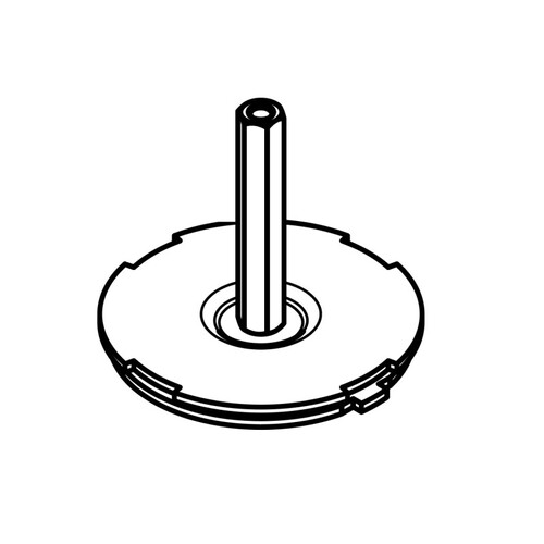 640-000010 Blind Spot BLIND SPOT EINPUTZRAHMEN DA 68 DM 70 H20 Produktbild Front View L