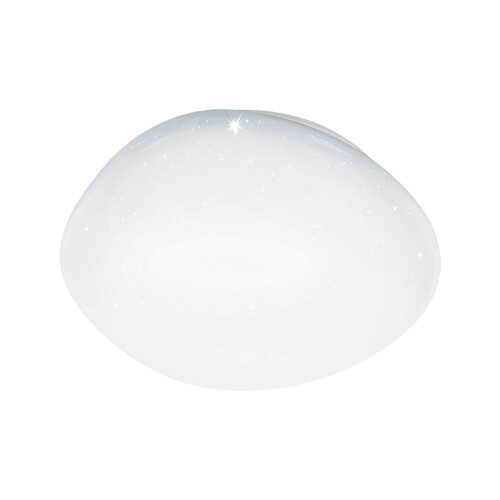 97578 Eglo LED DL Ø600 WEISS STONE OPTIC MIT KRISTALLEFFEKT, 24W DIMMBAR 10.25.5 Produktbild Front View L