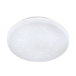 97879 Eglo LED DL Ø430 33,5W   3400LM WS/KRISTALLEFF.FRANIA-S Produktbild