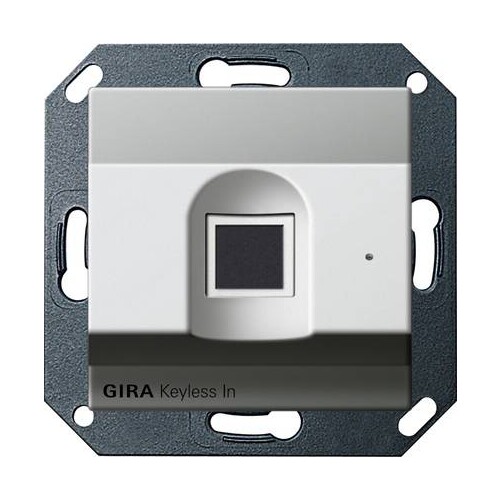 2617600 Gira Gira Keyless In Fingerprint Leseeinheit System 55 Edelstahl(lack.) Produktbild Front View L