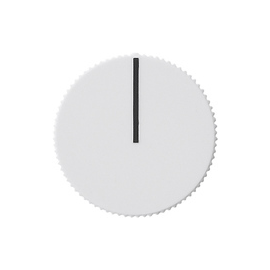 821503 Gira Set Stellräder RTR 5 Stck. System 55 Reinweiß Produktbild front M