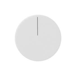 830527 Gira Stellrad KNX Stetigregler + Hygrostat System 55 Reinweiß m Produktbild front M