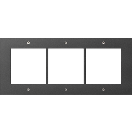 850367 Gira Designrahmen 3f Türstation AP Gira TX_44 Anthrazit Produktbild front M