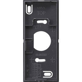 851028 Gira Montagepl. Wohnungsstation Video AP System 55 Anthrazit Produktbild front M