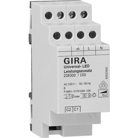 238300 Gira S3000 Uni LED Lstg.zusatz REG Elektronik Produktbild