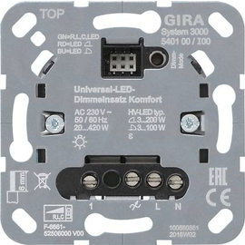 540100 Gira S3000 Universal Tast Dimmer Komfort Einsatz Produktbild