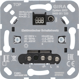 540500 Gira S3000 Schalteins. Einsatz Produktbild