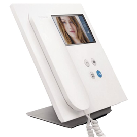 F09410 Fermax FERMAX VEO Tischzubehör Edelstahl inkl. Kabel Dose Produktbild front M