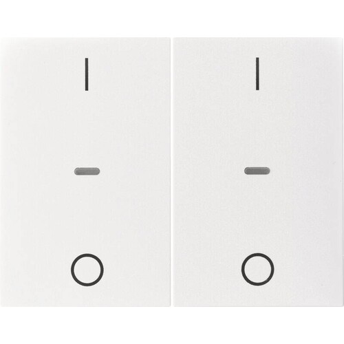 80962379 Berker BERKER KNX K.1 Abdeckung für Tastsensor Modul mit I/O Symbol 2fa Produktbild