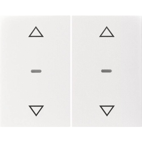 80961379 Berker BERKER KNX K.1 Abdeckung für Tastsensor Modul mit Pfeile 2fach p Produktbild