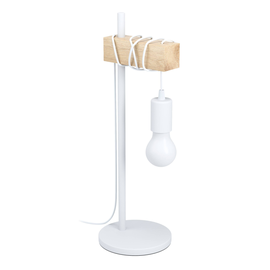 33163 Eglo TL/1 WEISS/EICHE OPTIK TOWNSHEND Produktbild front M