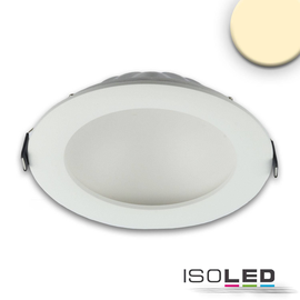 112600 Isoled LED Downlight LUNA 12W, weiß, indirektes Licht, warmweiß, dimmb Produktbild