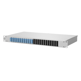 150259E212-E Metz Connect OpDAT fix 12xSC D OS2 splice 1HE/24gr 24Pgt 12K Produktbild front M
