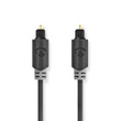 CABW25000AT10 Nedis Optisches Audiokabel TosLink Stecker auf TosLink Stecker 1m Produktbild