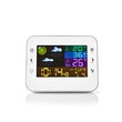 WEST402WT Nedis Wetterstation | Drahtloser Sensor | Wecker | Wettervorh Produktbild