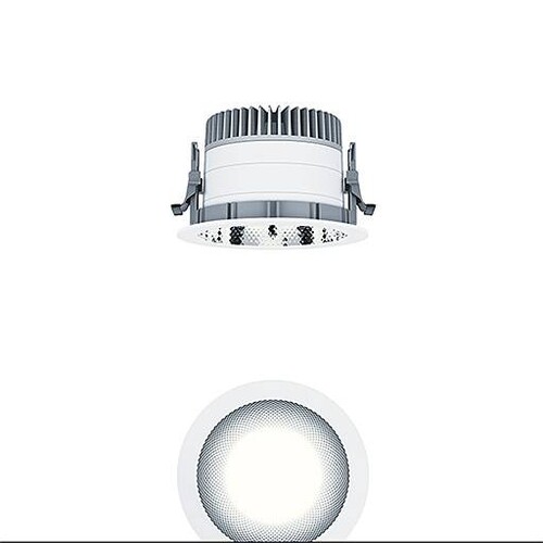 60815846 Zumtobel PANOS EVO R150H 16W LED830 FAL WH LED Decken-Einbauleuchte Produktbild