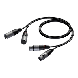 CAB710/1,5 Procab XLR-Kabel 2xMale/2xF. 1,5m Produktbild front M