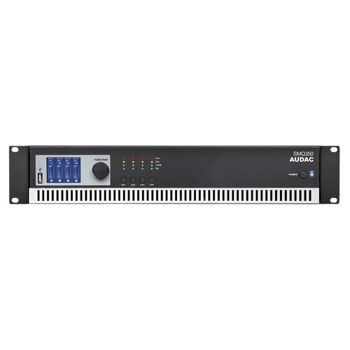 SMQ350 Audac 4 Kanal Digital Endstufe 4 x 350 W Produktbild