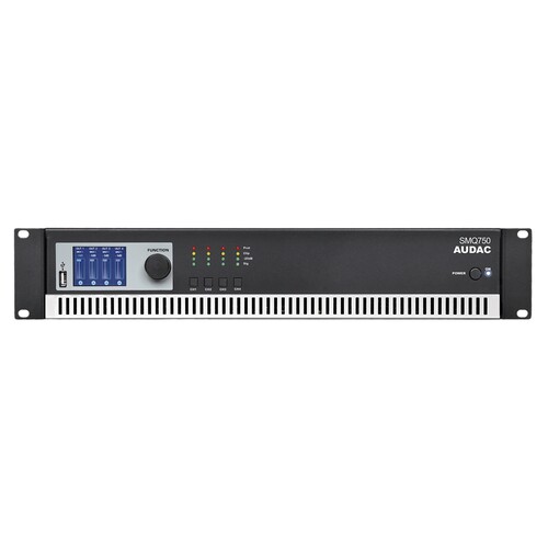 SMQ750 Audac 4 Kanal Digital Endstufe 4 x 750 W Produktbild