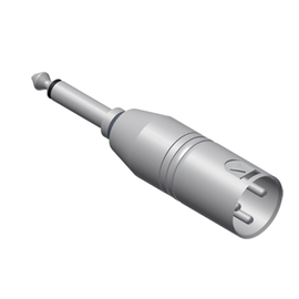VC126 Procab Adapter XLR Stecker auf 6,3mm Klinke Stecker Mono Produktbild front M