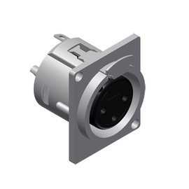 VC3FDL Procab XLR Einbaubuchse, D-Size Produktbild front M