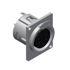 VC5FDL Procab 5 Polige XLR Einbaubuchse, D-Size Produktbild front M