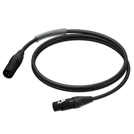 PRA901/01 Procab XLR 3pol Stecker auf XLR Buchse / 1m Produktbild front M