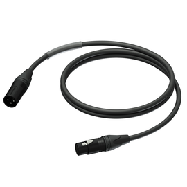 PRD953/20 Procab 3 pol. DMX AES, Kabel, XLR St. auf XLR Bu. 110 Ohm / 20m Produktbild front M